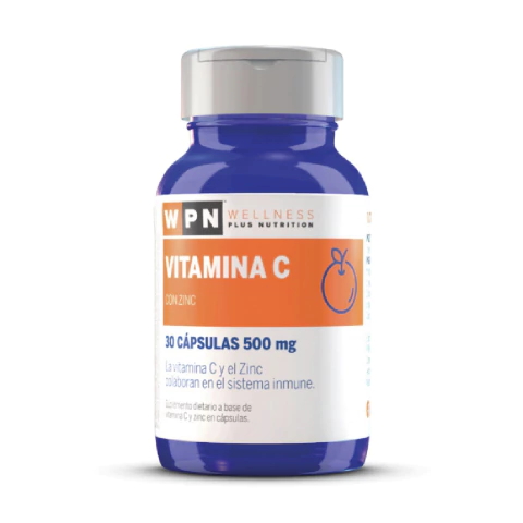 Vitamina C 500mg | Cápsulas con vitamina C WPN 30u