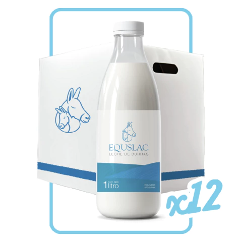 Leche de burra Equslac 1lt x 12und Congelada - Libre APLV - comprar online