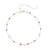 Choker Cravejada de Zircônias Coloridas (30cm+10cm) - comprar online