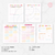 Agenda Docente Sin Fechas Colores en internet