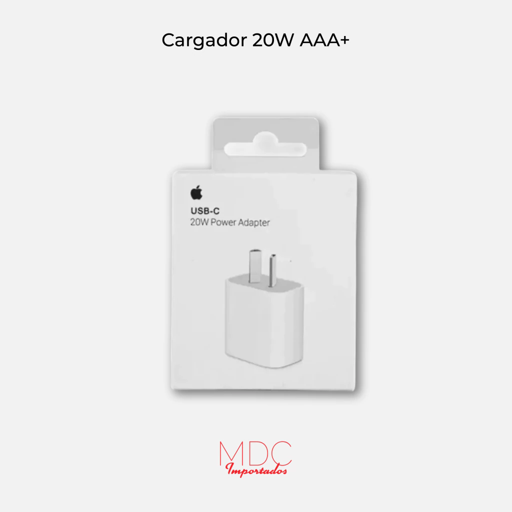 Cargador 20W USB-C (AAA+)