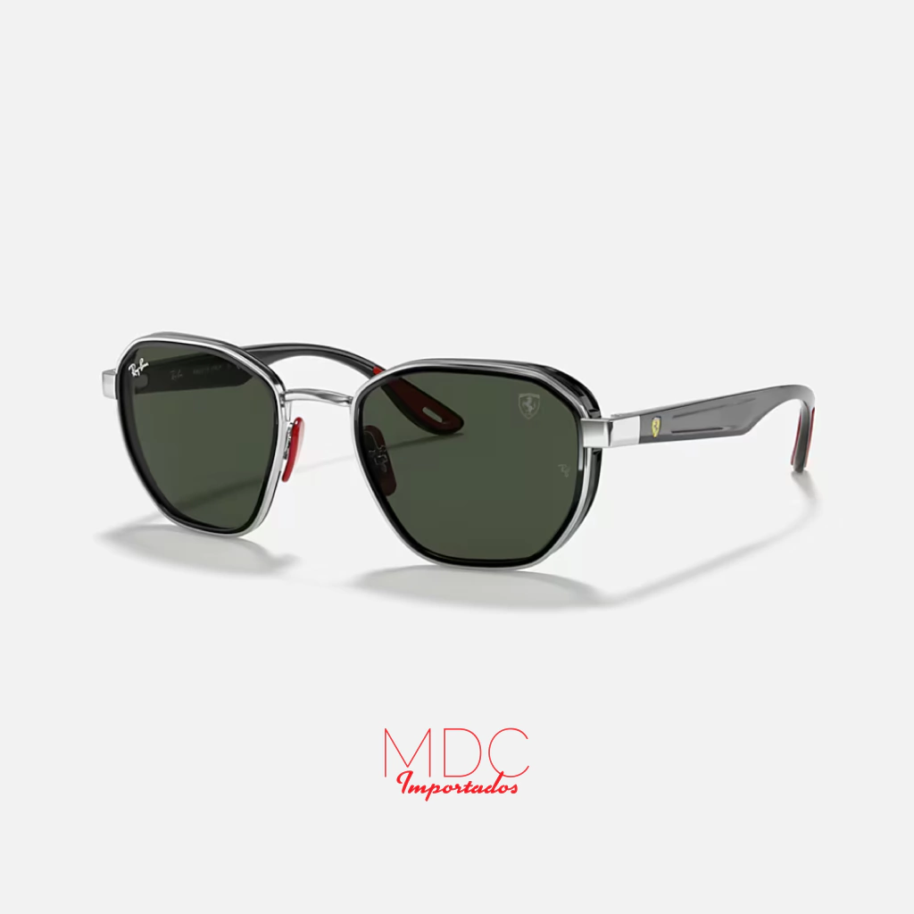 Ray-Ban Ferrari Colección Plateado Negro Verde RB3674M