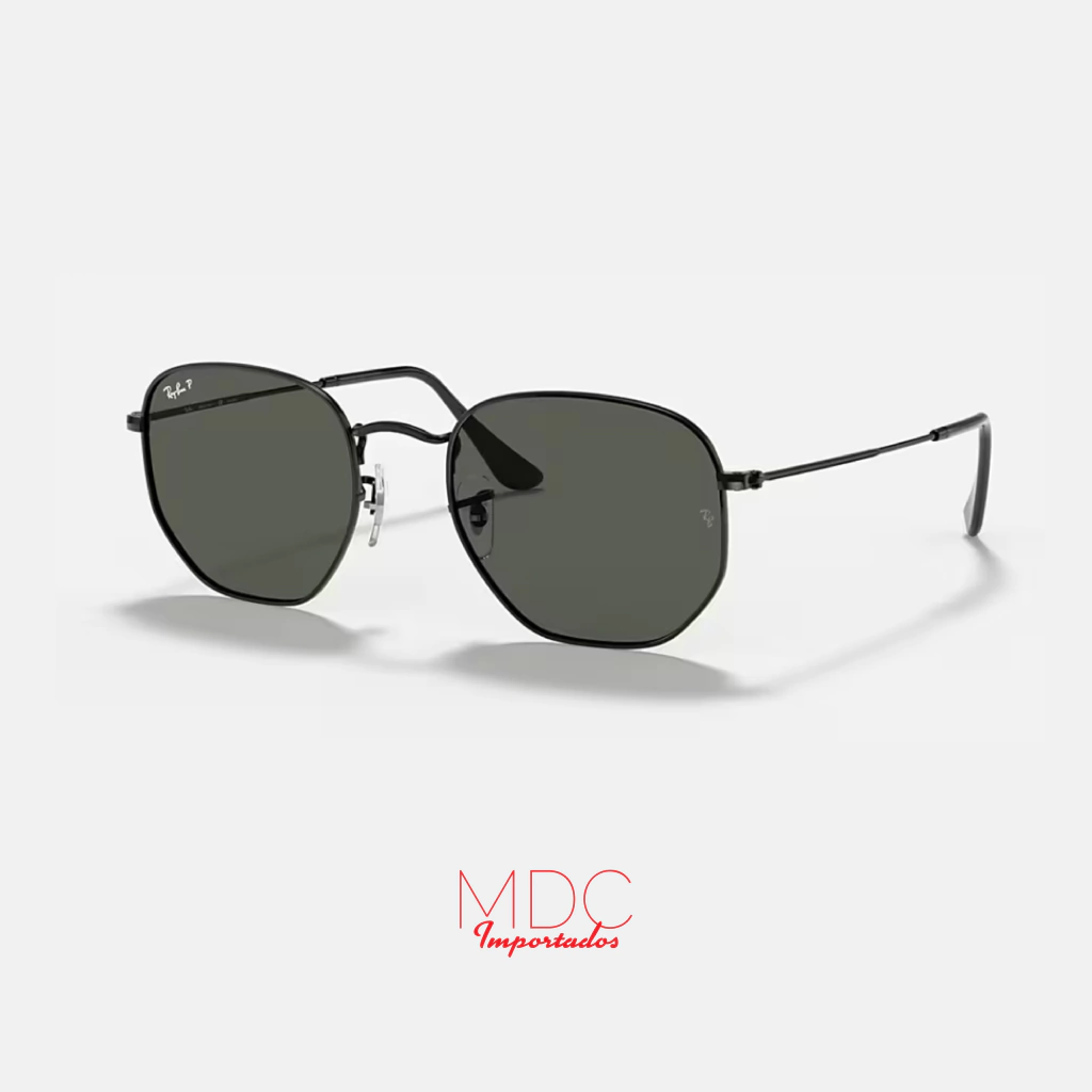 Ray-Ban Hexagonal Negro Verde RB3548