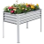 Floreira Metálica com Pés para Jardim 120x45cm - comprar online
