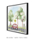 Quadro Decorativo Carro e árvores