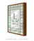 Quadro Decorativo Nome Personalizado - xadrez verde retangular na internet