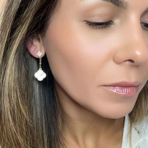 Brinco Alongado Trevo