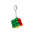 Llavero Pack X 12 Cubo Mágico Llaverito Souvenir Rubik Estructura Negro - comprar online