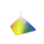 Velas Con Forma Piramide 7 Colores Potencias - 5 Unidades