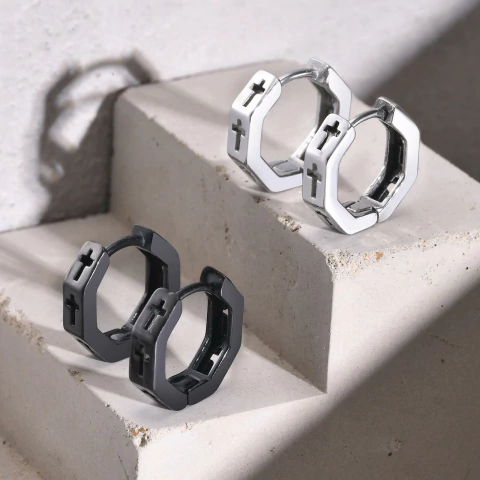 Mini aros punk inoxidables