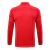 Parte de trás do conjunto de treino masculino Adidas Flamengo 23/24 na cor vermelha