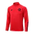 Conjunto de treino masculino Adidas na cor vermelha, com logotipo do Flamengo.