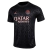 Camisa Paris Saint-Germain Pré-jogo 24/25 - Torcedor Jordan Masculina - Preta com detalhes em cinza e rosa