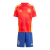Kit Infantil Seleção Espanha I 24/25 - Adidas - Vermelho e azul