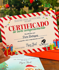 Cartinha do Papai Noel na internet