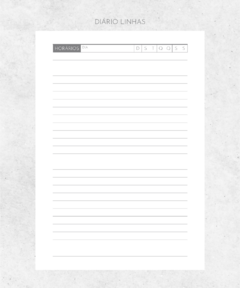 Planner flores - printshopvirtual