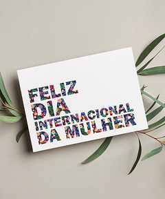 Postal dia internacional da mulher - comprar online