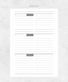 Planner abstrato - loja online
