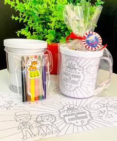 Caneca para colorir - comprar online