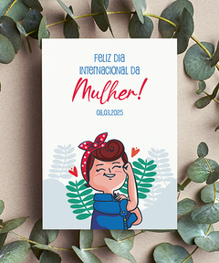 Postal dia internacional da mulher - comprar online