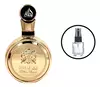 Fakhar Gold Extrait DECANT 5ml – Perfume do Mc Daniel