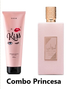 Com princesa - Perfume 100 ml + creme de 240ml
