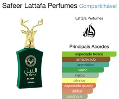 Lattafa Al Noble Safeer 100ml Eau De Parfum - comprar online