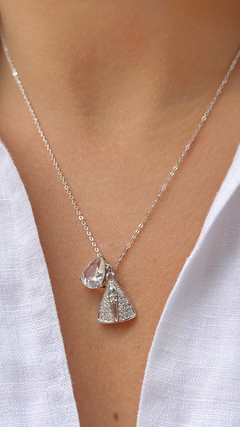 colar Nossa Senhora Aparecida com gota - comprar online