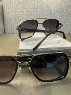 Oculos de sol monaco preto degrade - comprar online