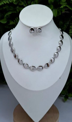 conjunto liso - Babi joias e semijoias