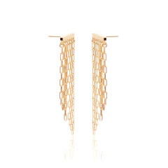 brinco liso franja na internet