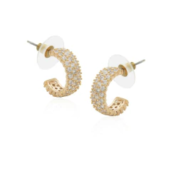 ARGOLA TRÊS FILEIRAS CRAVEJADAS - comprar online