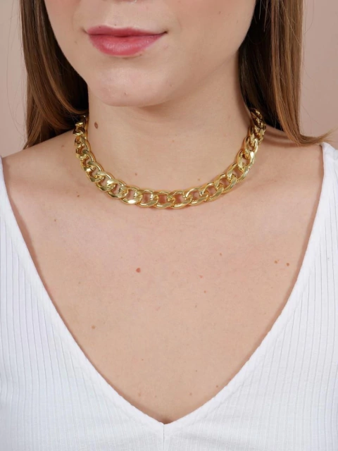 choker corrente elo grandes - comprar online