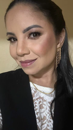 brinco liso franja - Babi joias e semijoias