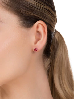 brinco ponto de luz vermelho - comprar online