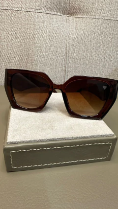 Oculos de sol Miconos Marrom degrade