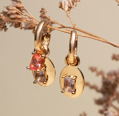 brinco ear bling oval na internet