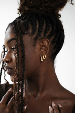 trio de argolas gotas na internet