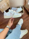 Vert Velcro Branco/Prata