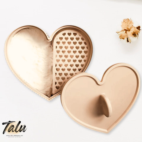 557 - CAIXINHA CORACAO PORTA AMIDO DE MILHO - comprar online