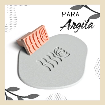 012 - CARIMBO PARA ARGILA/CERÂMICA
