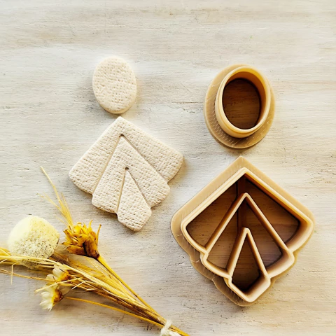 434 - CORTADOR DUPLO GEOMÉTRICO - comprar online