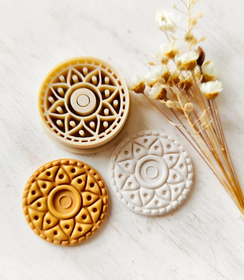 657 -CORTADOR MANDALA ESTRELA - comprar online