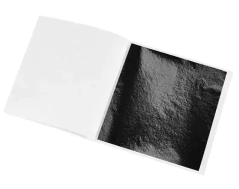 15 FOLHAS METALIZADAS PRETA - comprar online