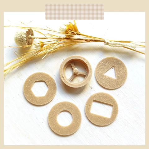 568 - 5 PECINHAS PARA ESTRUSORA