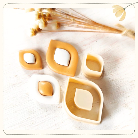 684 - CORTADOR DUPLO BEZEL LEAF - comprar online