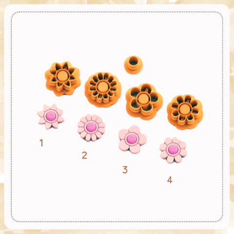 688 - CORTADOR DUPLO FLOR COM MIOLO - comprar online