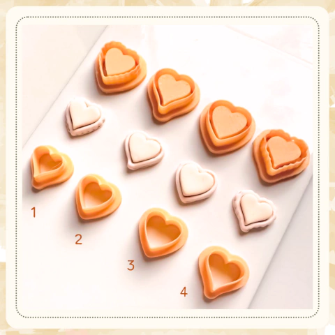 687 - CORTADOR DUPLO CORAÇÃO - comprar online