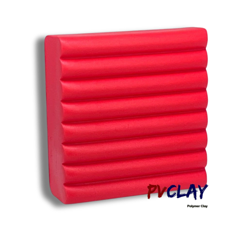 BLOCO DE MASSA PVCLAY - VERMELHO PEROLADO - comprar online