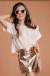 POLLERA GOLD - tienda online